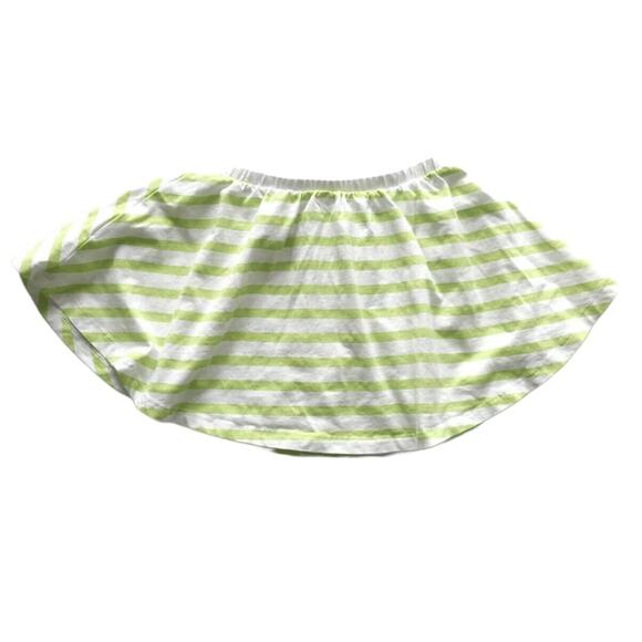 June & January Wasabi Stripe Twirl Skirt - Picture 1 of 5